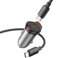 خرید شارژر فندکی خودرو هوکو HOCO مدل NZ16B توان 45 وات
