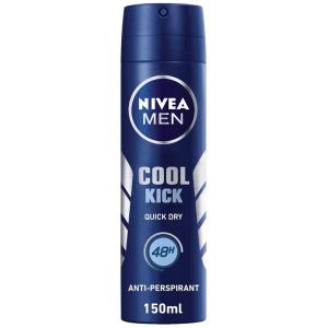 اسپری ضد تعریق مردانه نیوآ NIVEA MEN مدل 48H Cool Kick حجم 150ml