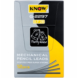 نوک مداد نوکی نو KNOW مدل G-2297 سایز 0.7 میلی‌متر 2B