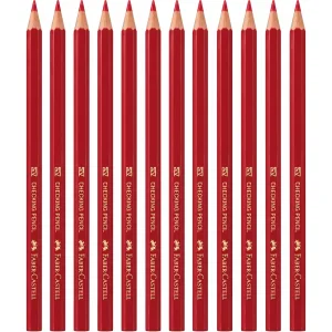 مداد قرمز فابر کاستل Faber Castell بسته 12 عددی