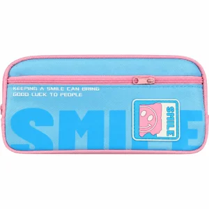 جامدادی مدل YMJ-51862 سه زیپ طرح اسمایل (Smile)
