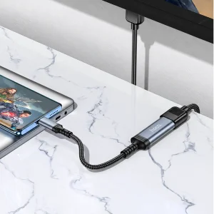 کابل تبدیل تایپ سی به HDMI هوکو Hoco مدل UA43A با پشتیبانی 4K