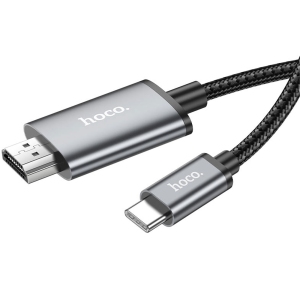 کابل تبدیل تایپ سی به HDMI هوکو Hoco مدل UA27 وضوح 4K طول 2 متر