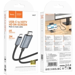 قیمت مبدل تایپ سی به HDMI هوکو Hoco مدل UA27 با وضوح 4K