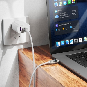 کابل تایپ سی به تایپ سی هوکو Hoco مدل U137 توان 60 وات 1.2 متر