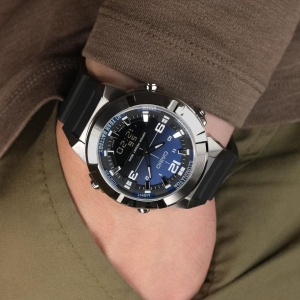 ساعت مچی کوارتز مردانه کاسیو Casio مدل AMW-870A-2AVDF صفحه آبی