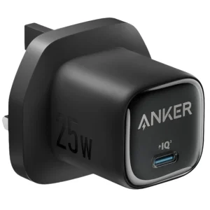 شارژر دیواری 25 وات انکر Anker مدل B2656 با کابل دوسر تایپ سی
