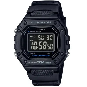 ساعت مچی دیجیتال مردانه کاسیو CASIO مدل W-218H-1BVDF ضد آب