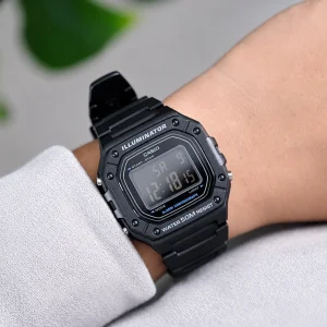 ساعت مچی دیجیتال مردانه کاسیو CASIO مدل W-218H-1BVDF ضد آب