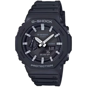ساعت مچی مردانه عقربه ای دیجیتال جی شاک کاسیو Casio مدل GA-2100-1AER ضد آب