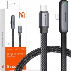 کابل تایپ سی به لایتنینگ گیمینگ مک دودو Mcdodo مدل CA-3350 توان 36 وات 1.2 متر