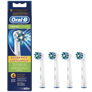 سری یدک مسواک برقی اورال بی Oral-B مدل CrossAction EB50-4 بسته 4 عددی