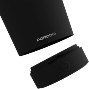 ماگ همزن دار شارژی پرودو Porodo مدل PDSSMHQ168BL ظرفیت 400 میلی لیتر