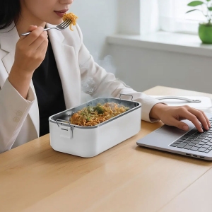 ظرف غذای برقی گرین لاین Green Lion مدل GLB-20 ظرفیت 1 لیتر