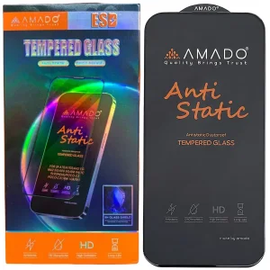 گلس آیفون 15 پرو مکس آمادو AMADO مدل Anti-Static