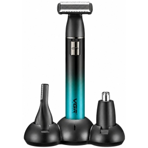 ماشین اصلاح سه کاره وی جی آر VGR مدل V-628 شارژی با 3 سری