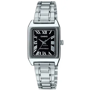 ساعت مچی زنانه کاسیو Casio مدل LTP-V007D-1BUDF با بند استیل و صفحه مشکی