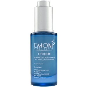 سرم ضد چروک و روشن کننده پوست صورت و گردن امونی مدل 5-Peptide مناسب انواع پوست 40ml