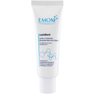 کرم مرطوب کننده صورت امونی مدل Lucidient مناسب پوست معمولی، خشک و حساس 50ml