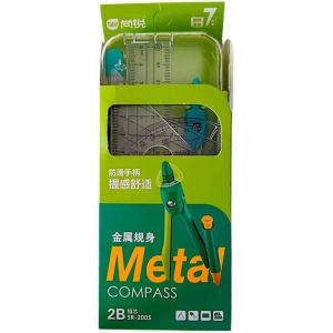 ست پرگار متال Metal کد 2005 مجموعه 7 عددی