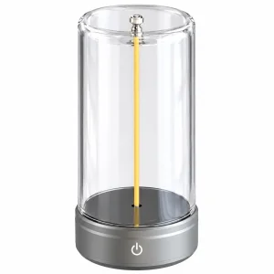 چراغ خواب شارژی رومیزی دکوراتیو LED نخی مغناطیسی با کنترل لمسی