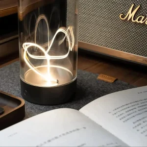 چراغ خواب شارژی رومیزی دکوراتیو LED نخی مغناطیسی با کنترل لمسی