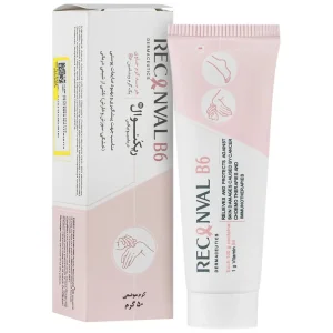 کرم ریکنوال مدل B6 بهبود ضایعات پوستی ناشی از شیمی درمانی 50ml حاوی اوره