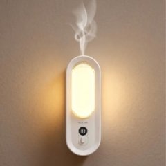 دستگاه خوشبوکننده Aroma Lite با نور گرم روی دیوار