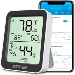 دماسنج و رطوبت سنج گووی Govee مدل H5075 بلوتوثی