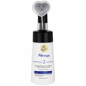 فوم شستشوی صورت آبرسان مورینگا امو مدل 02 مناسب پوست خشک و حساس 150ml