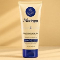 ماسک مو مورینگا امو مدل 4 مناسب موهای رنگ و دکلره شده 200ml