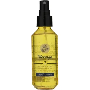 روغن بدن مورینگا امو مدل 2 مغذی و تقویت کننده مناسب انواع پوست 100ml