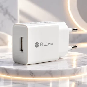 شارژر دیواری پرووان ProOne مدل PWC504 با توان 5 وات پورت USB-A