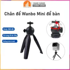 سه پایه رومیزی ونبو با قابلیت سیصد و شصت درجه