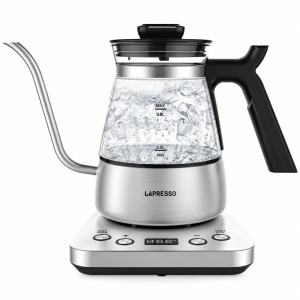 کتری برقی لپرسو LePresso مدل LPCFFGEK0021SL با قابلیت تنظیم دما