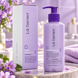 ژل بهداشتی بانوان لافارر مدل Genital Cleansing Gel 2 مناسب دوران یائسگی 250ml