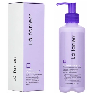 ژل بهداشتی بانوان لافارر مدل Genital Cleansing Gel 1 پمپی 250 میلی‌لیتر