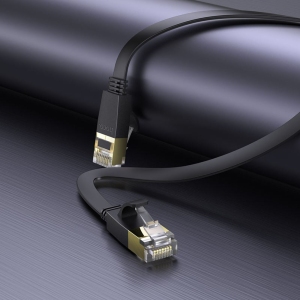 کابل شبکه LAN گیگابیتی هوکو Hoco مدل US07 با استاندارد CAT6 و طول 5 متر
