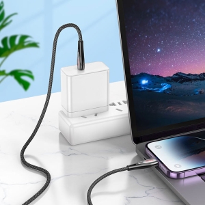 کابل تایپ سی به لایتنینگ هوکو HOCO مدل U133 توان 27 وات