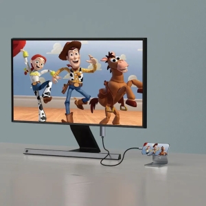 کابل لایتنینگ به HDMI گرین لاین Green Lion مدل GNHDMI2LGTGY طول 2 متر