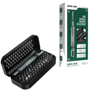 ست پیچ گوشتی 55 تکه گرین لاین Green Lion مدل GMS-55