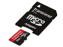 قیمت رم میکرو اس‌دی 64 گیگابایت Transcend Class 10 Premium 300X
