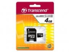 خرید پستی رم میکرو اس‌دی 4 گیگابایت Transcend Class 4