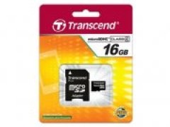خرید پستی رم میکرو اس‌دی 16 گیگابایت Transcend Class 4