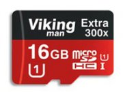 رم میکرو اس دی 16 گیگابایت Viking Man Class10 U1 300X