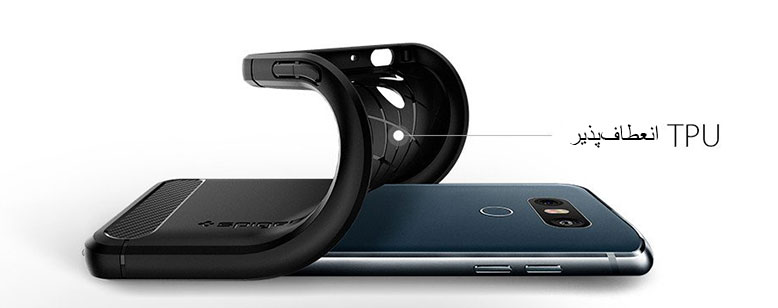 قاب محافظ اسپیگن الجی G6 spigen منعطف و نرم