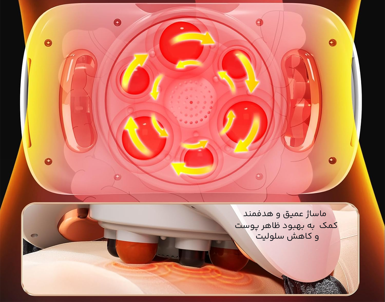 عملکرد ماساژور شکم