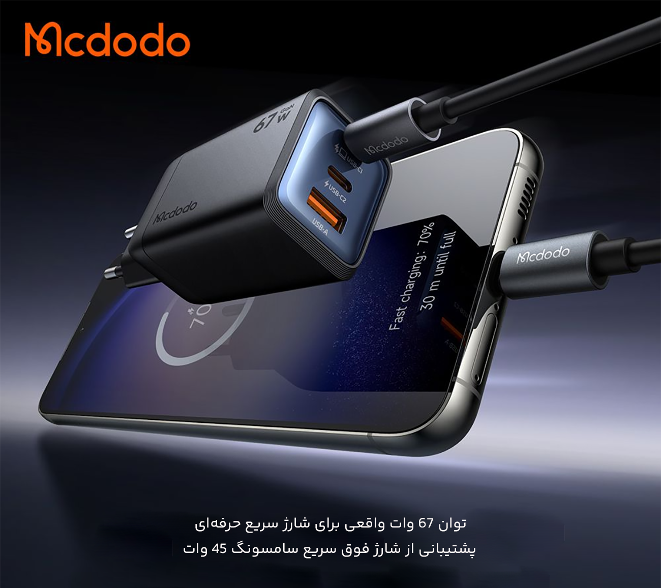 شارژر فست دیواری