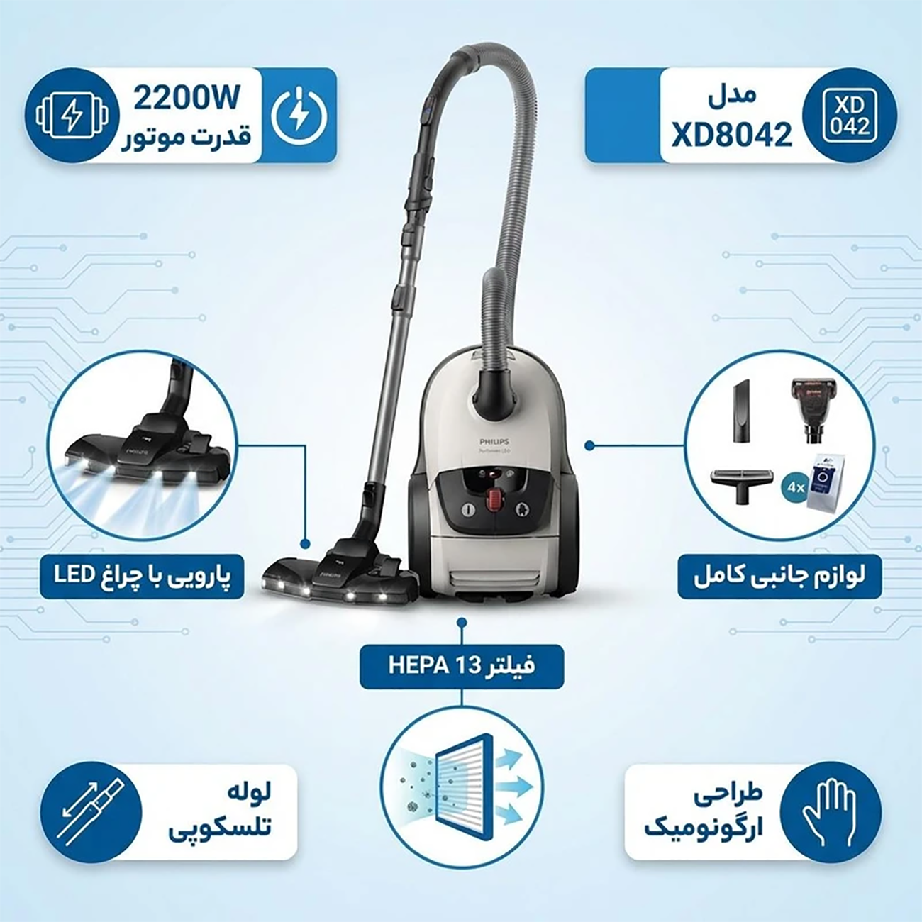 جزئیات قابل توجه جارو برقی