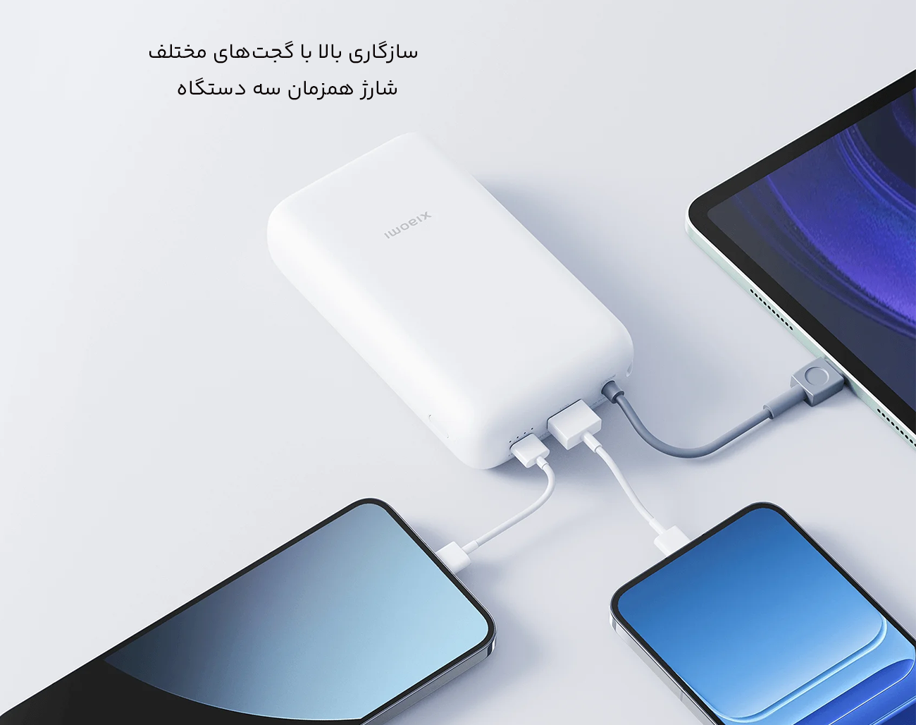 خروجی های پاوربانک 20000